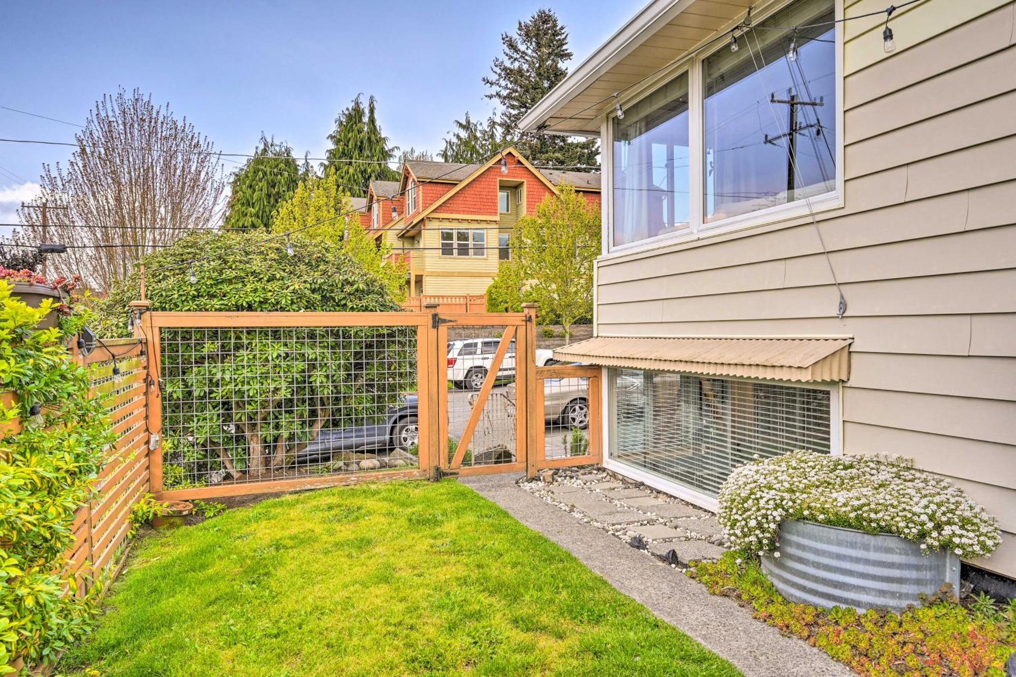 Seattle Garden Apt Walk To Water And Amenities! Buitenkant foto